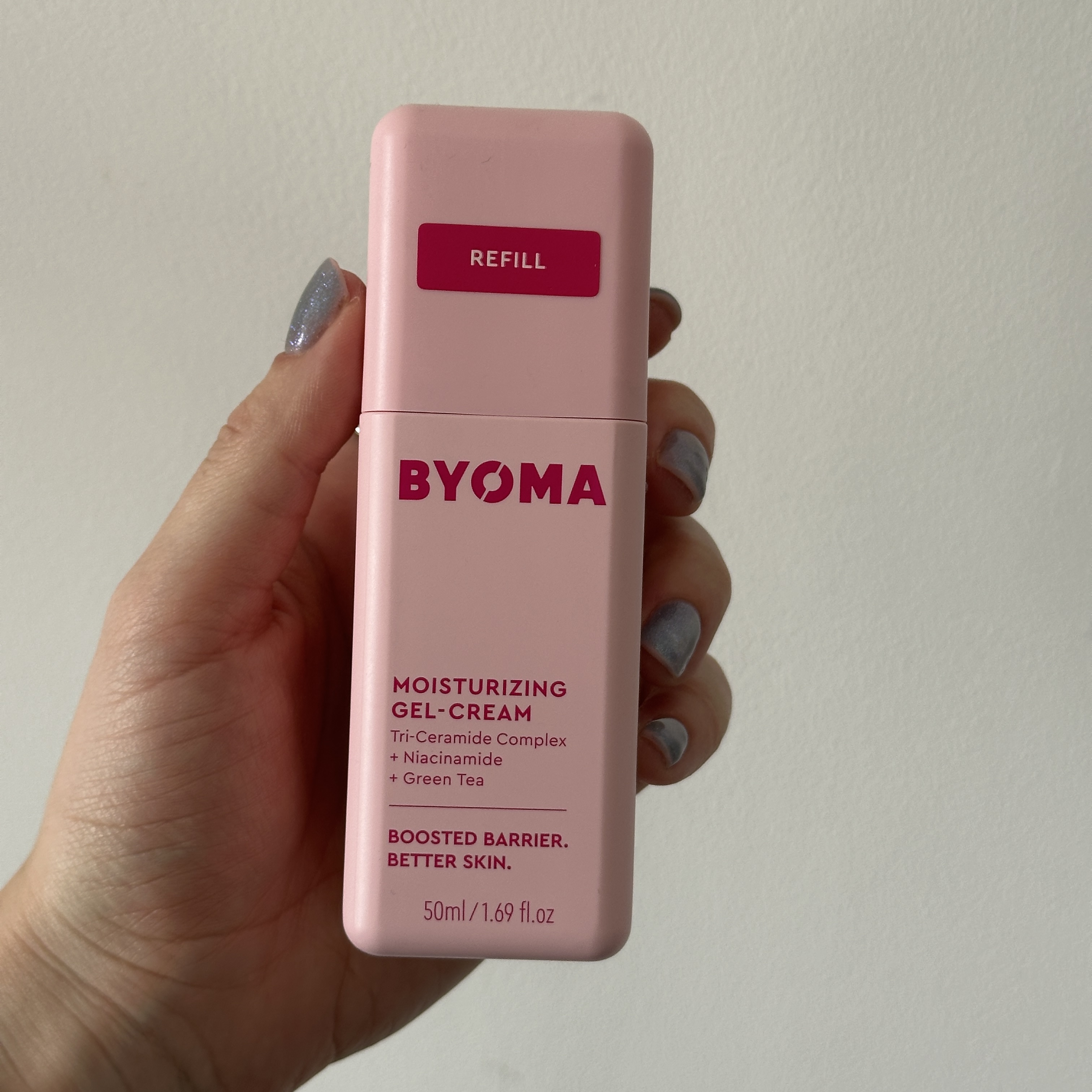 A photo of the Byoma Moisturising Gel Cream