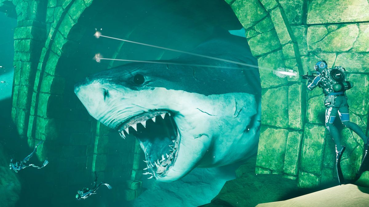 Get eaten by a Megalodon for free this weekend in underwater battle royale  Last Tide | PC Gamer