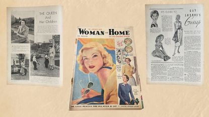 woman&home cover pages from 1953