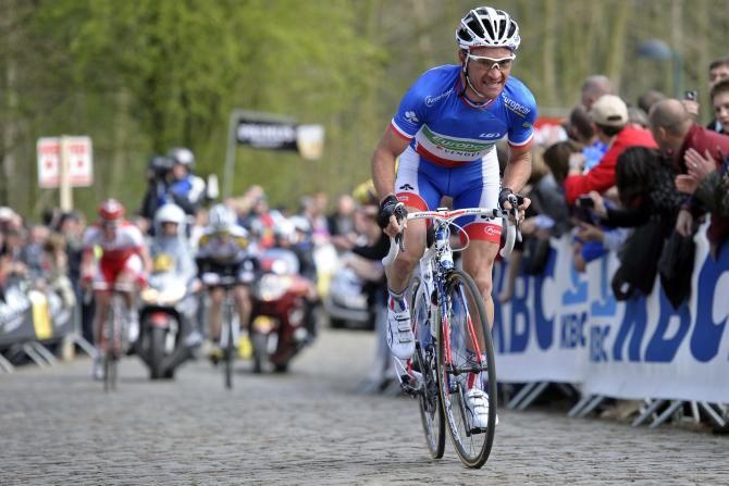 Thomas Voeckler tried to get away in the 2011 edition.
