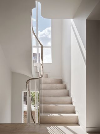 Emmanuel House by Dominic McKenzie Architects staircase