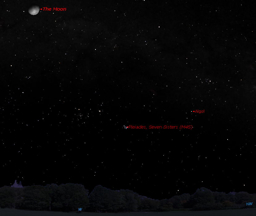 “Demon Star” Algol Sky Map February 2013