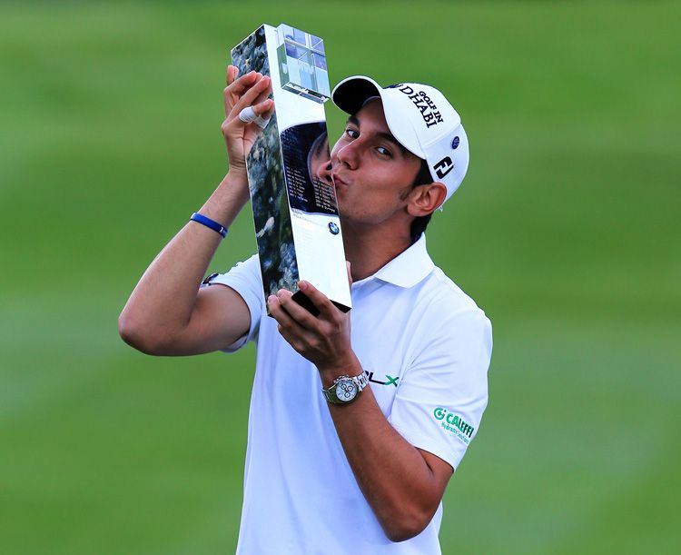 Matteo Manassero defends BMW PGA Championship