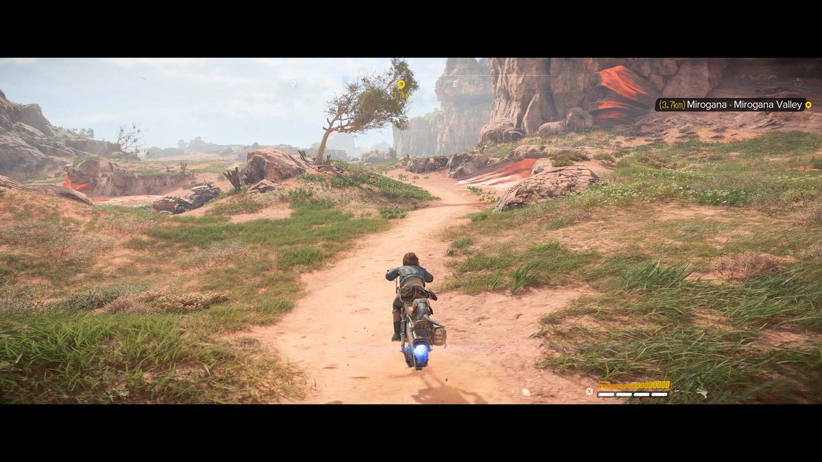Star Wars Outlaws speeder bike travel.