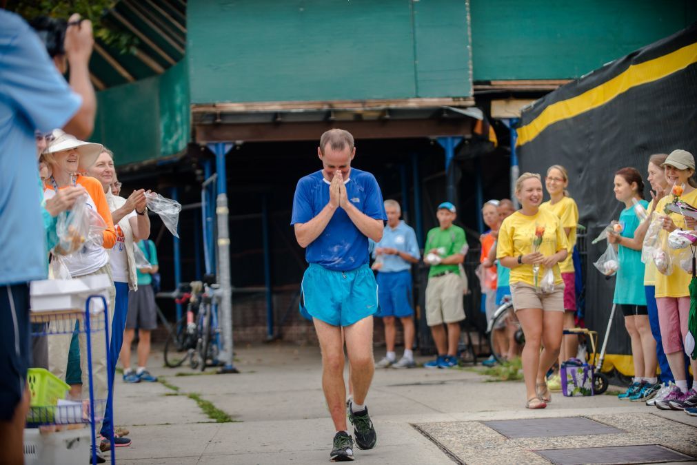 running