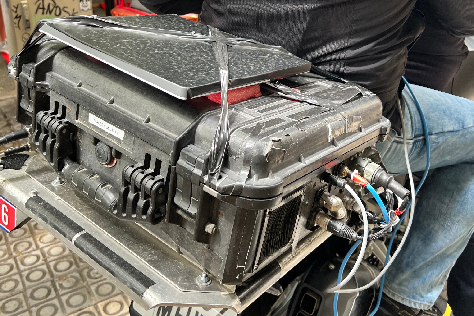 Camera bike electronics