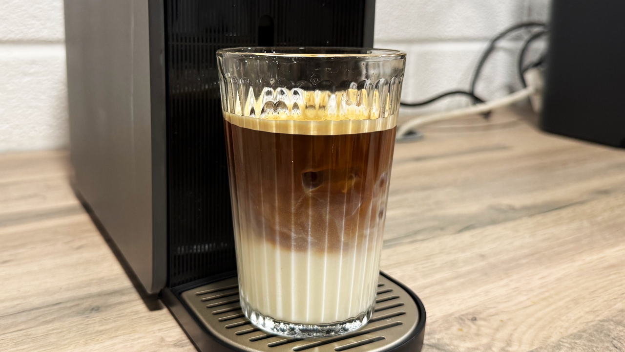a coffee made on the nespresso vertuo up