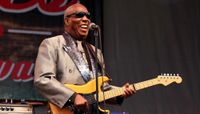 Clarence Carter performs at the Petrillo Music Shell during the 32nd Annual Chicago Blues Festival on June 12, 2015 in Chicago, Illinois.)