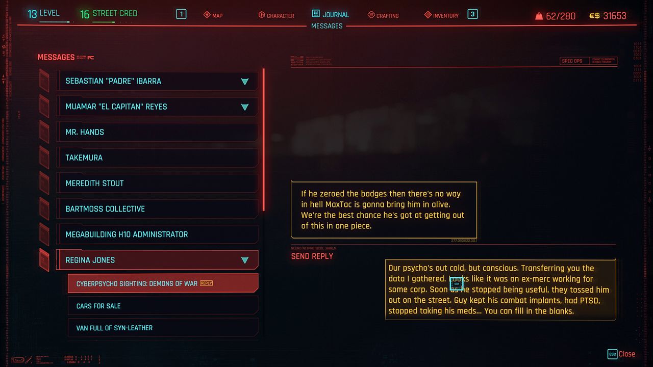 Cyberpunk 2077 Cyberpsycho