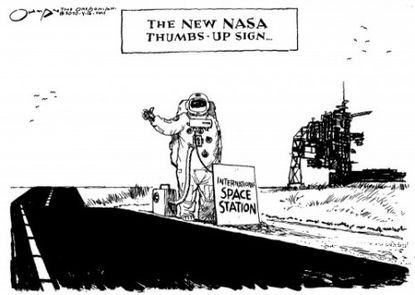 NASA hitches a ride