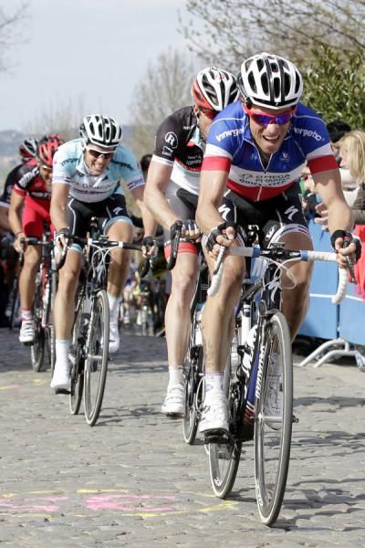 Sylvain Chavanel (Omega Pharma - QuickStep) was one of Boonen's strongest teammates