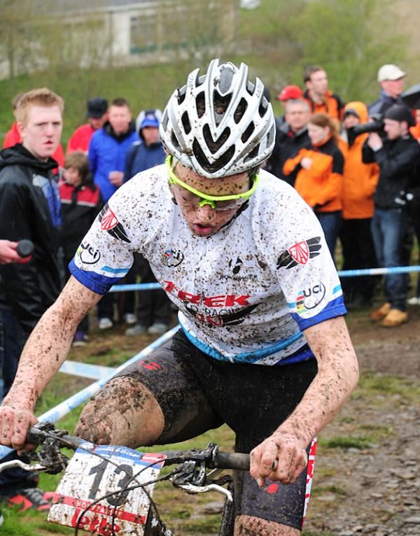 Mathias Flukiger (Trek World Racing) on his way to sixth place