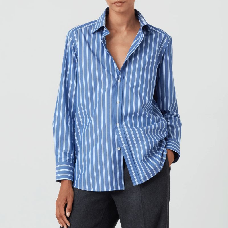 Image of blue stripe shirt