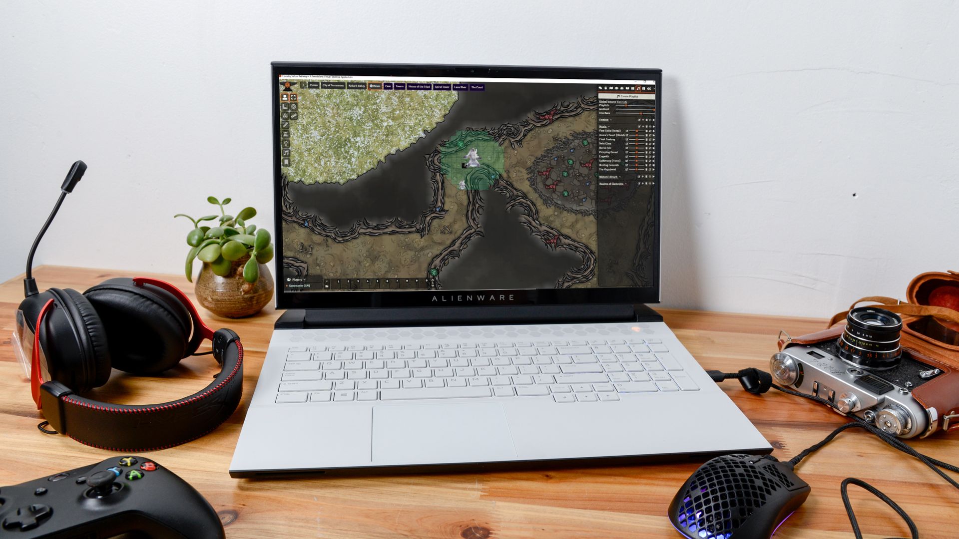 Virtual tabletop