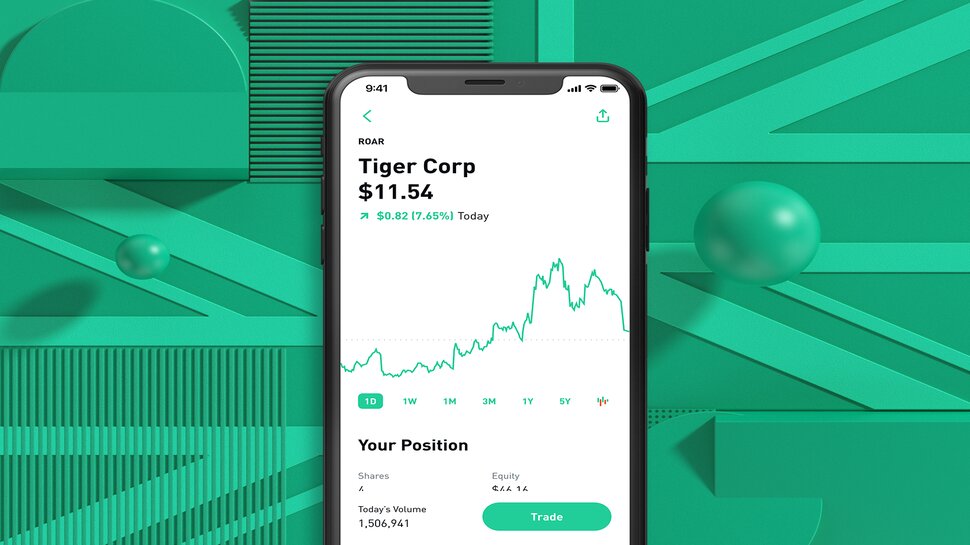 Robinhood trading app