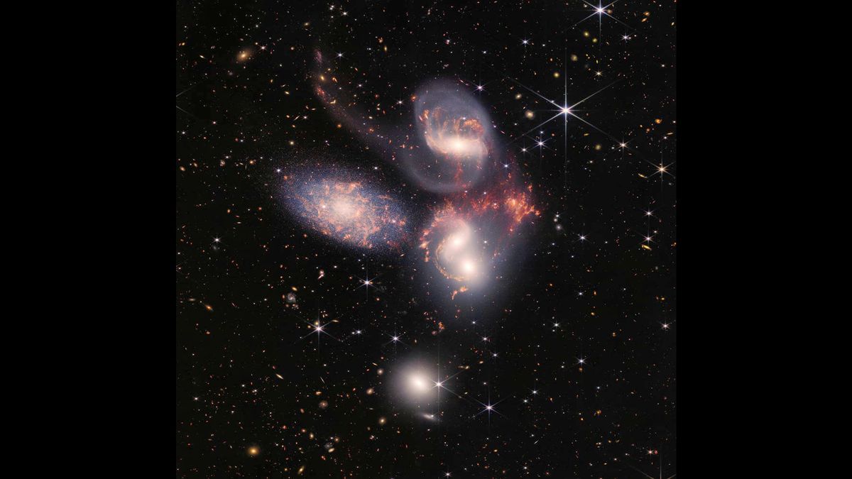 Stephan's Quintet: 'It's a Wonderful Life' — and a wonderful James Webb Space Telescope image!