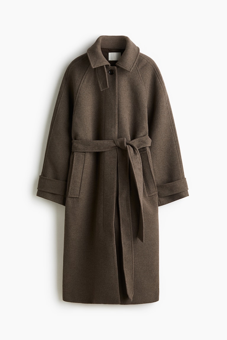 Tie-Belt Coat