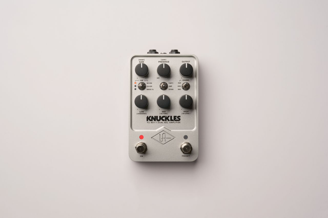 UAFX Knuckles &lsquo;92 Dual Rec Amplifier pedal