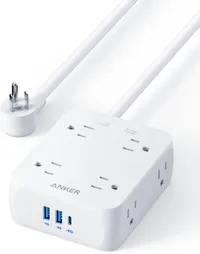 Anker power strip with USB ports and surge protection:$29.99$19.99 at Amazon