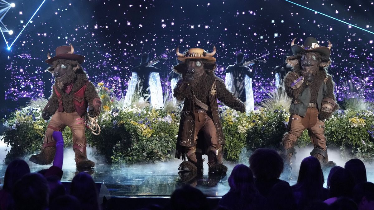 Buffalo perform on The Masked Singer season 12