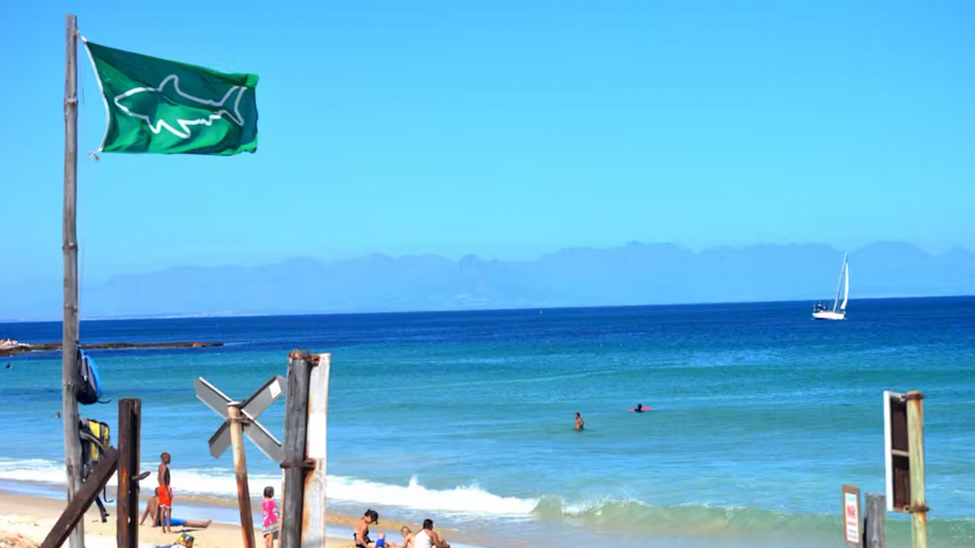 Cape Town beach.