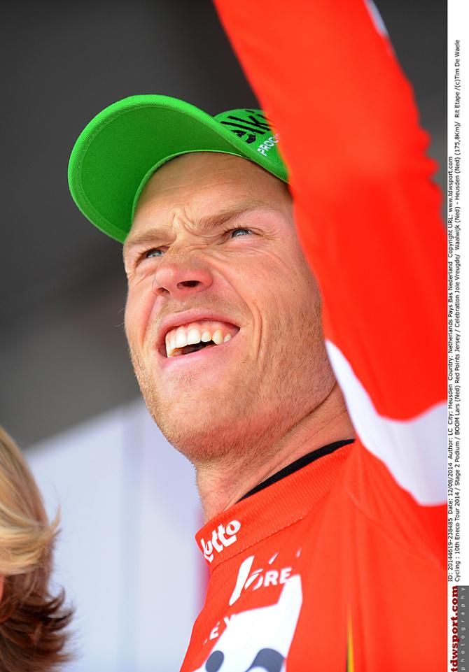 Lars Boom (Belkin) is in the points jersey after stage 2