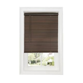 A window with wooden blinds