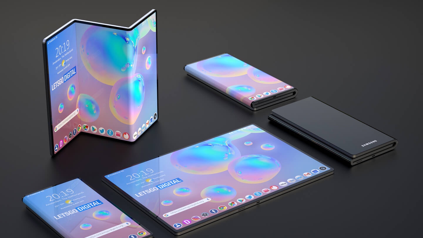 Foldable Iphone Design Is A Marriage Of Ipad And Galaxy Z Flip