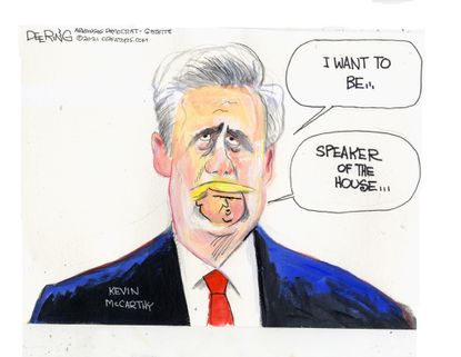 Political Cartoon U.S. mccarthy trump gop