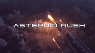  Asterioid Rush title card.