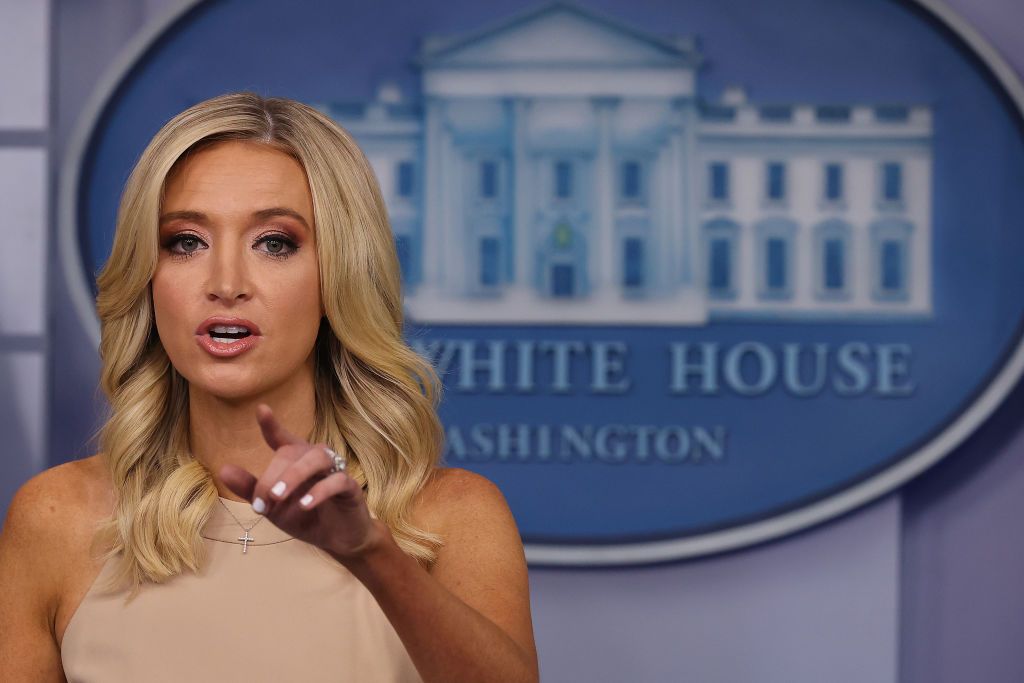 White House Press Secretary Kayleigh McEnany.