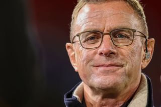 Manchester United interim manager Ralf Rangnick