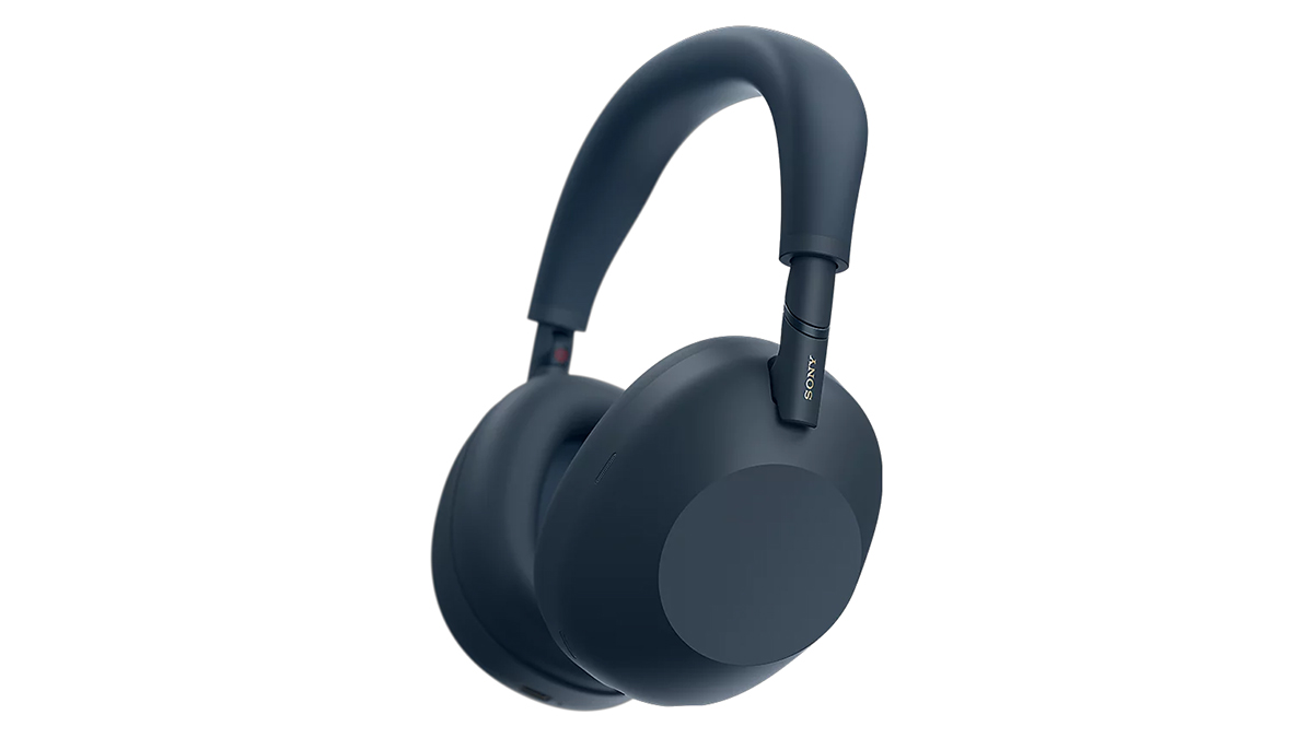 Sony WH-1000XM6 headphones in blue