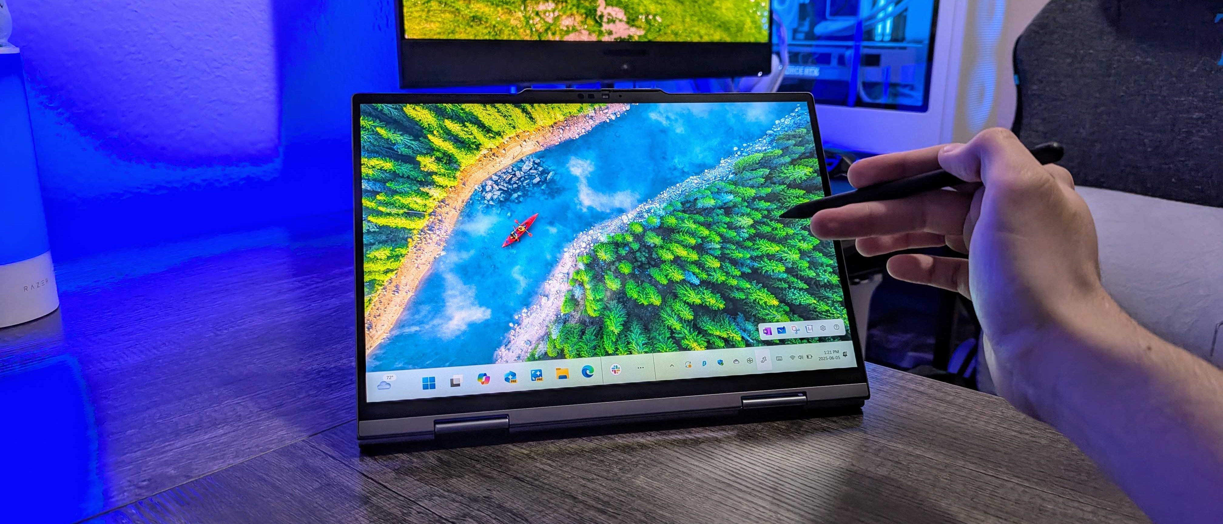 Image of the Lenovo ThinkPad X1 2-in-1 (Gen 10) Aura Edition.