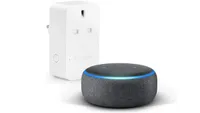 Echo Dot (3rd gen) + Amazon Smart Plug | On sale for £28.99 | Was £74.98 | You save £45.99 at Amazon