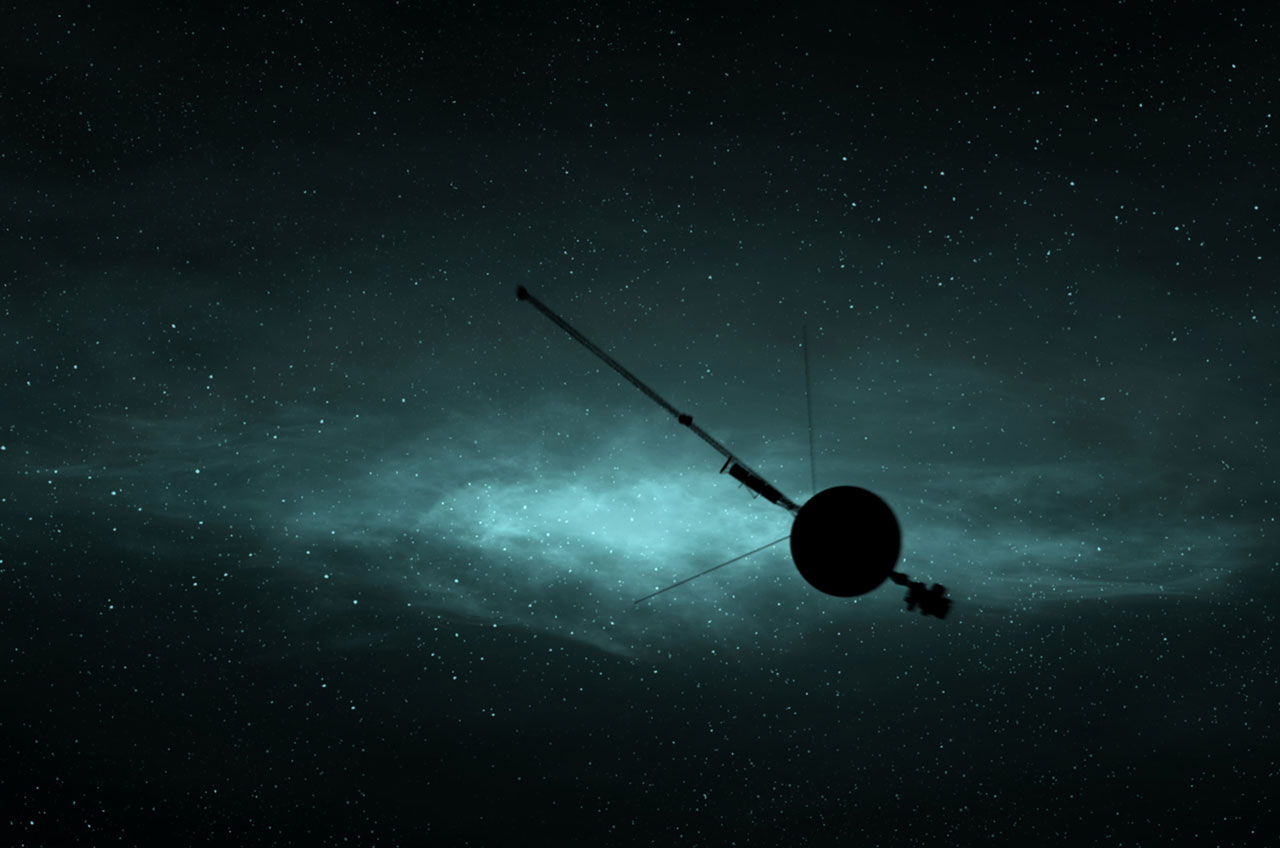 the farthest voyager in space
