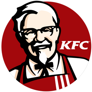 The Colonel lives on in this illustrated logo
