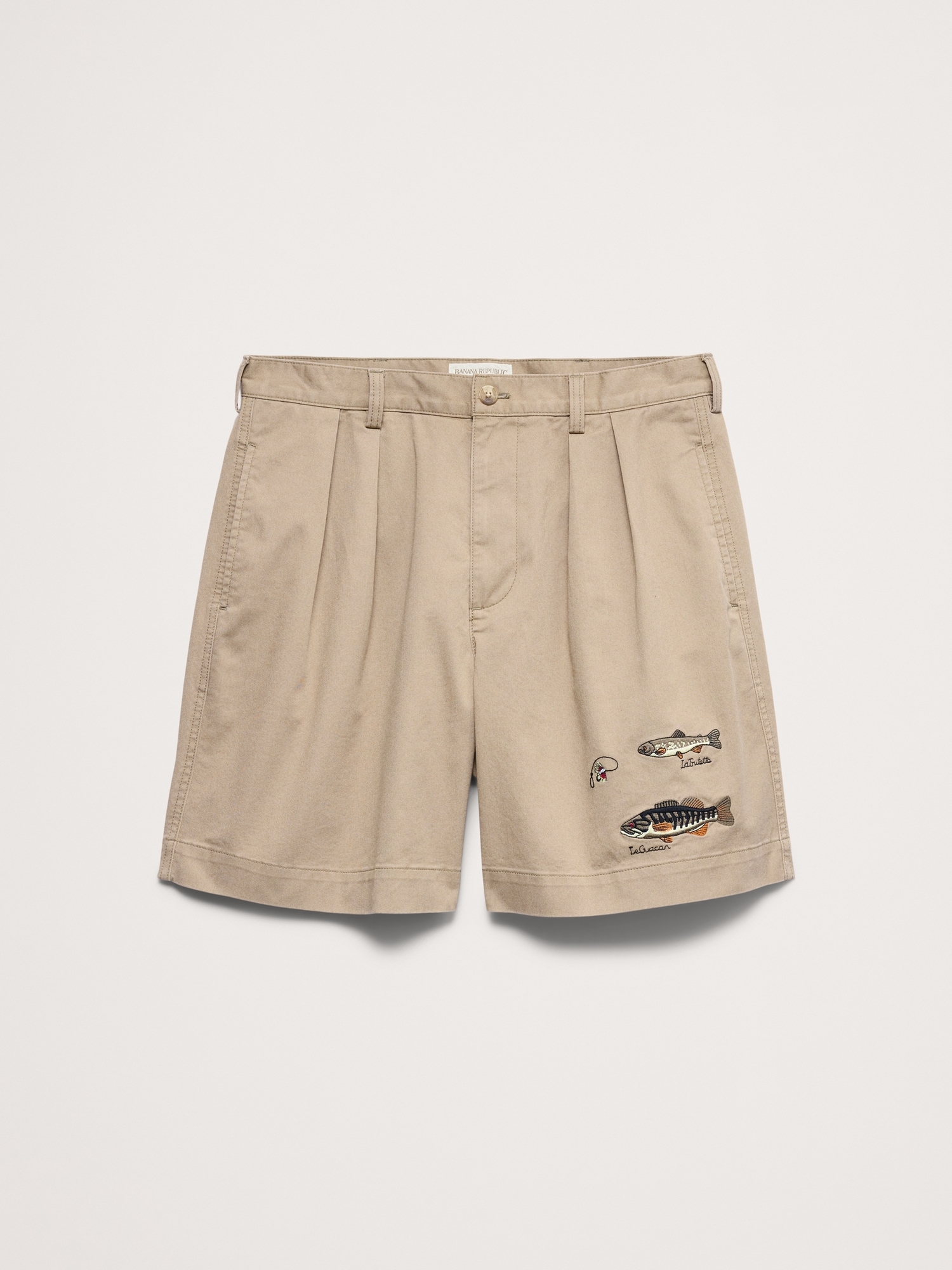 Archive Reissue Pleated Fishing Short