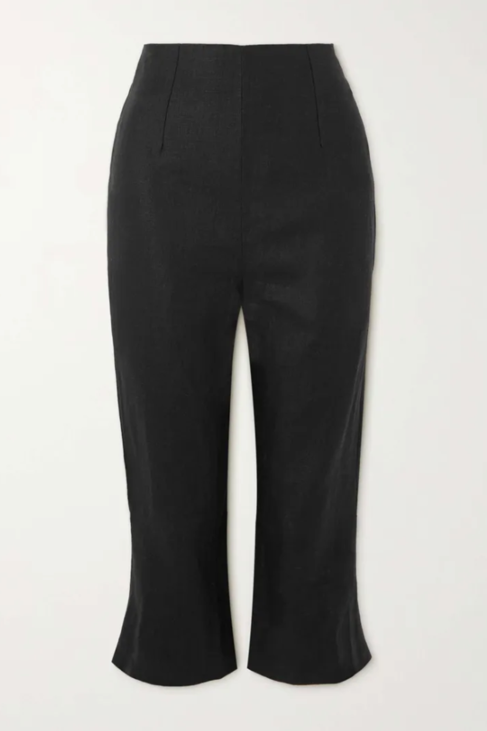 FAITHFULL, Capri Cropped Linen Slim-Leg Pants
