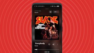 Slade's Merry Xmas Everybody playing on Tidal.