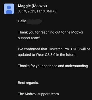 Ticwatch Pro 3 Gps Wear Os Update Reddit