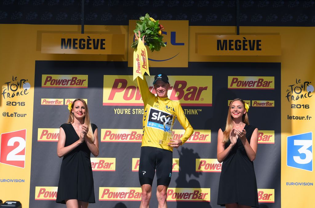 Stage 18 winner Chris Froome (Team Sky)