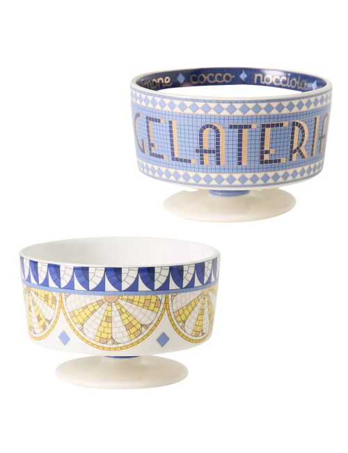 The Bistro Tile Stoneware Gelato Bowl: Italia Edition
