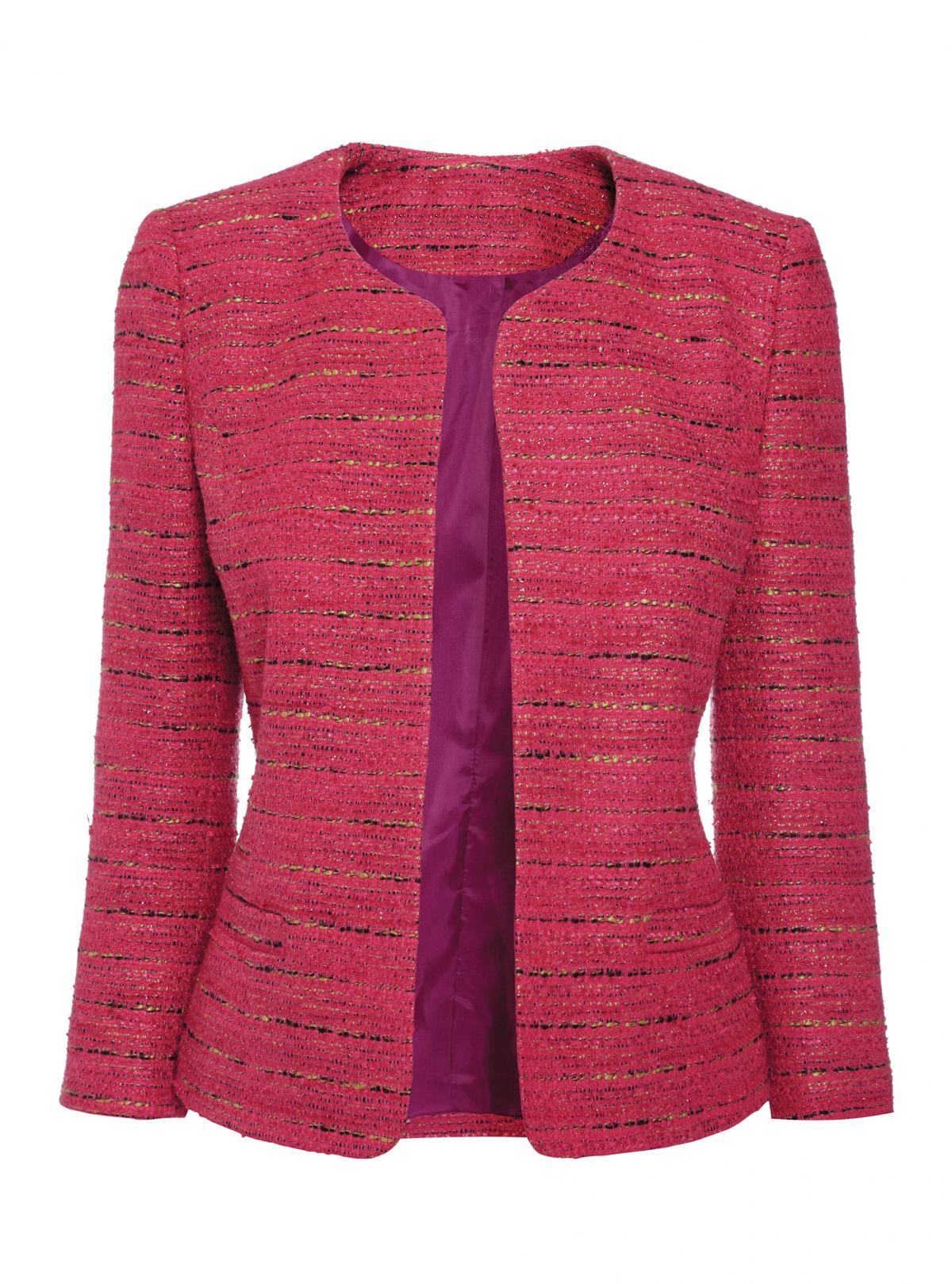 mint velvet pink boucle coat