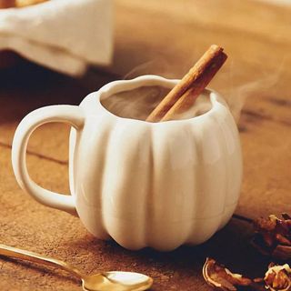 Cindy Stoneware Pumpkin Mug