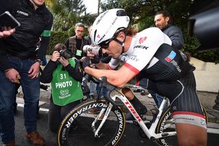 Fabian Cancellara after Milan-San Remo.