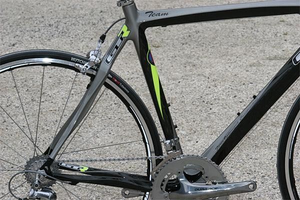 The sculpted rear stays are decorated with bits of neon.