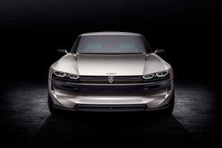 Render of Peugeot e-LEGEND autonomous electric concept car