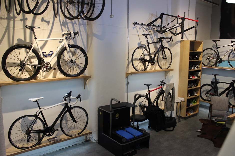There was a wide variety of bikes on display