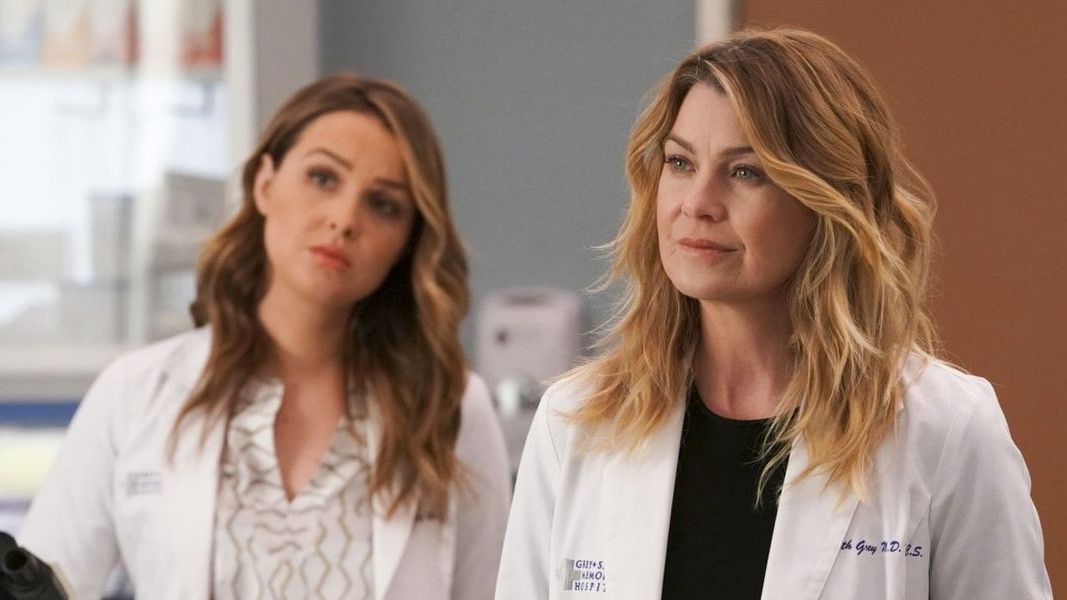 Meredith Grey and Jo Wilson Grey&#039;s Anatomy